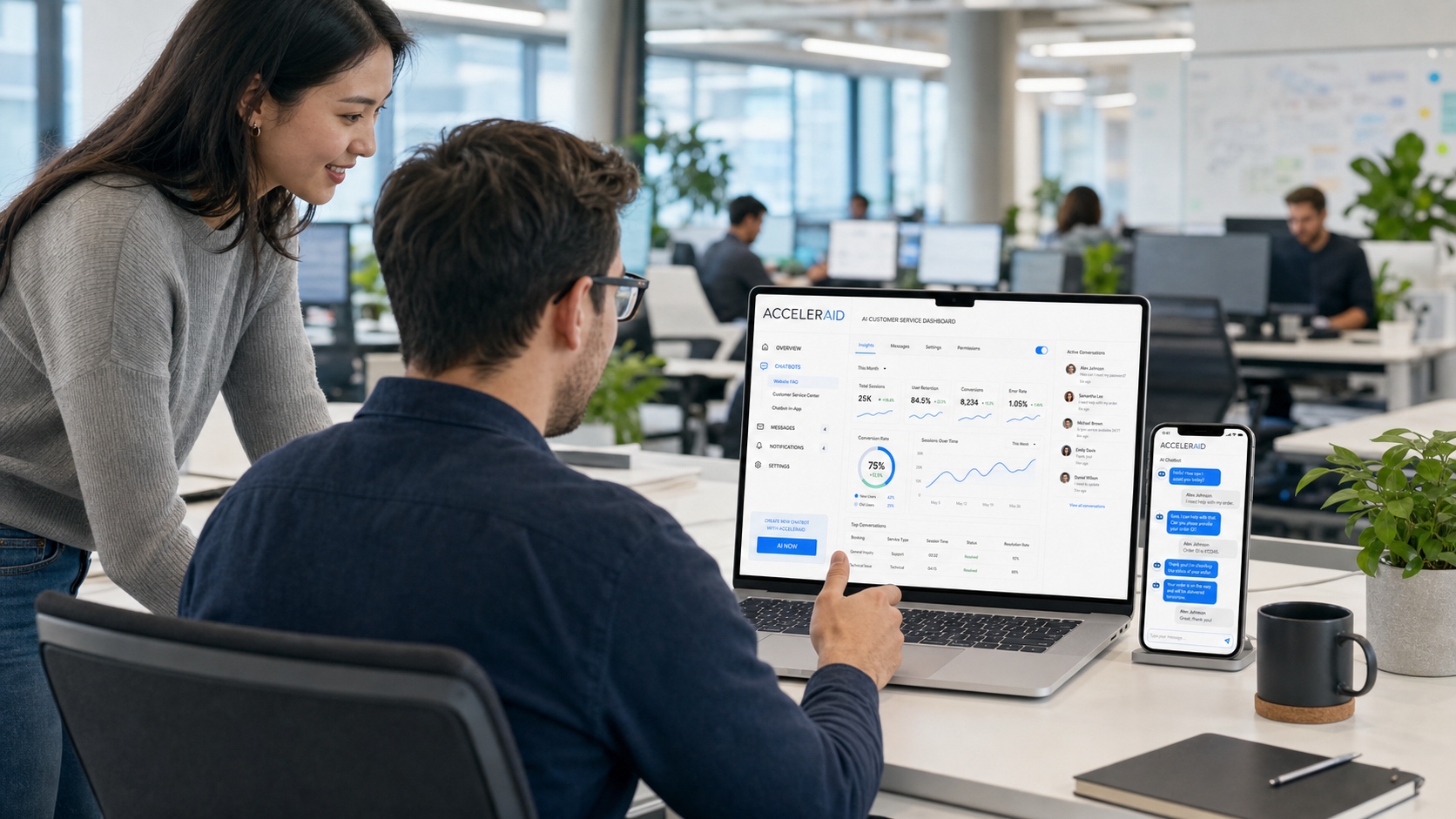ACCELERAID banking AI platform — enterprise data and AI for regulated financial institutions