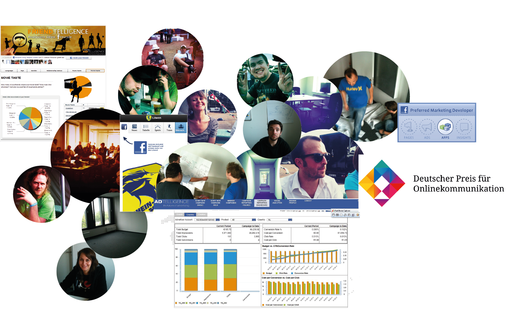 2011 Facebook first German ad partner