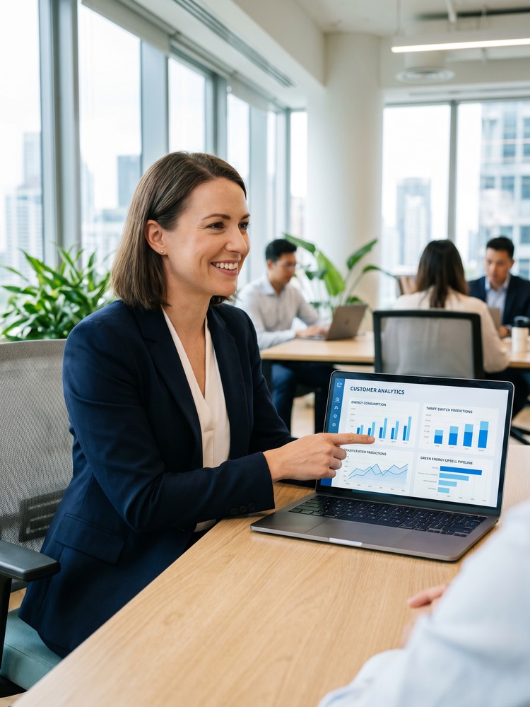 Energy and Utilities AI Customer Management — ACCELERAID für Energieversorger
