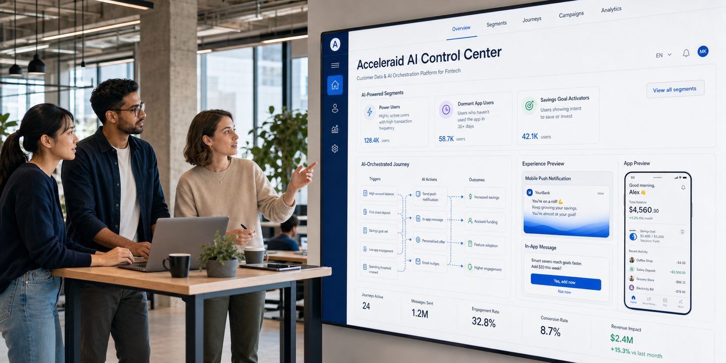 FinTechs & Neobanken — ACCELERAID KI- & Datenplattform