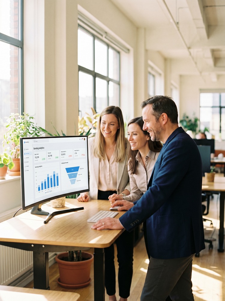ACCELERAID Team analysiert Bankdaten