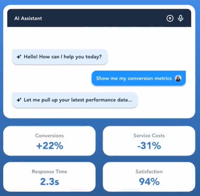 AI Assistant Chatfenster AI Assistant Chatfenster